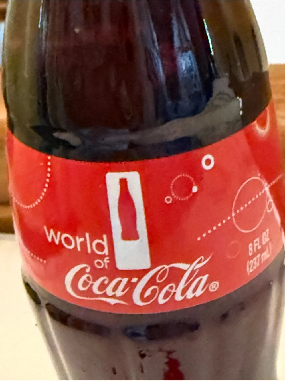 World of Coke Coca-cola collectible 8 oz bottles from 2013 Atlanta tour